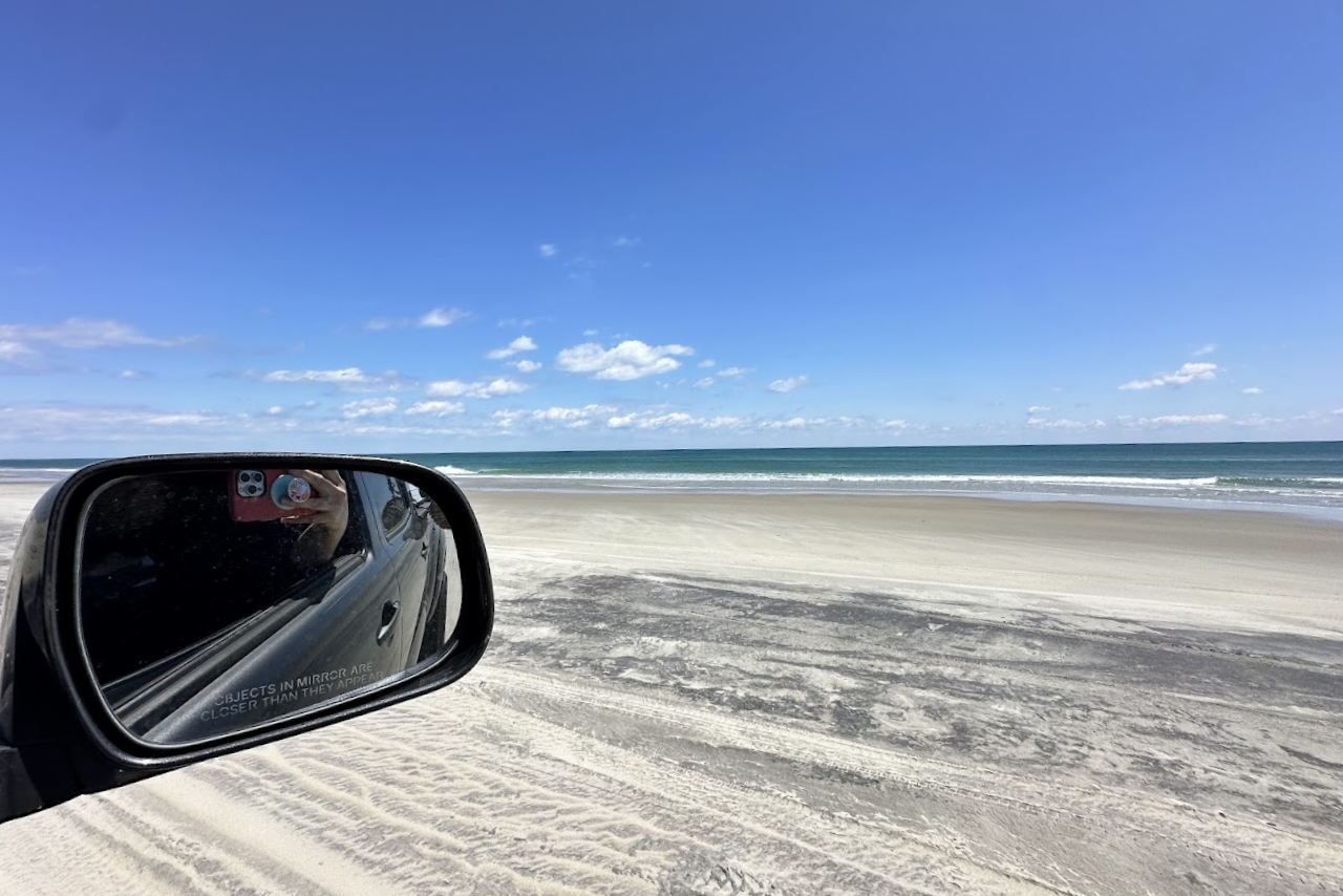 Rainbow over the Outer Banks photographed by a guest