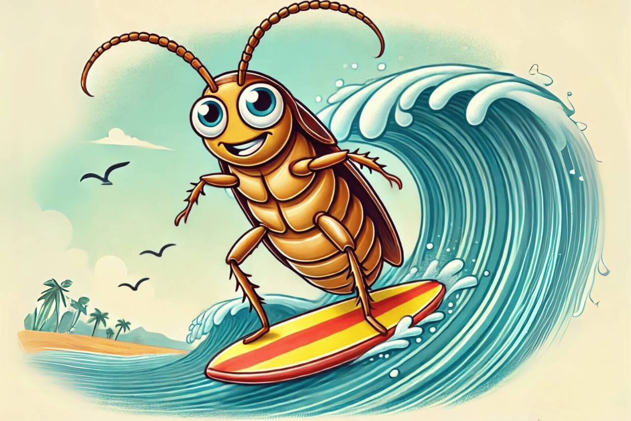 Surfing Waterbug