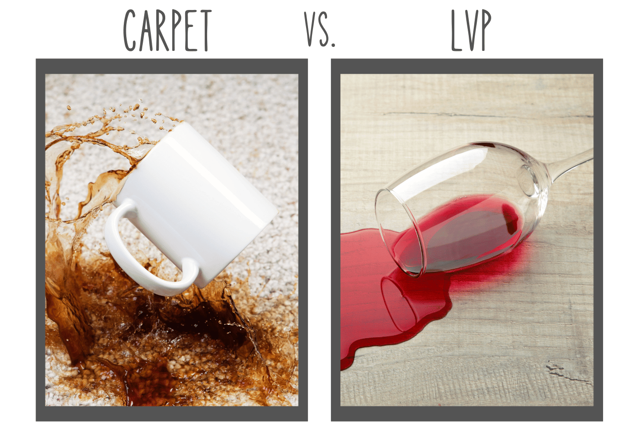 carpet vs lvp