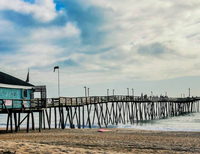 Avalon Fishing Pier, Beach Nags Head North Carolina, Fishing Pier